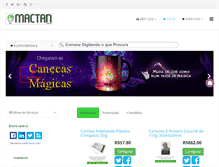 Tablet Screenshot of mactan.com.br